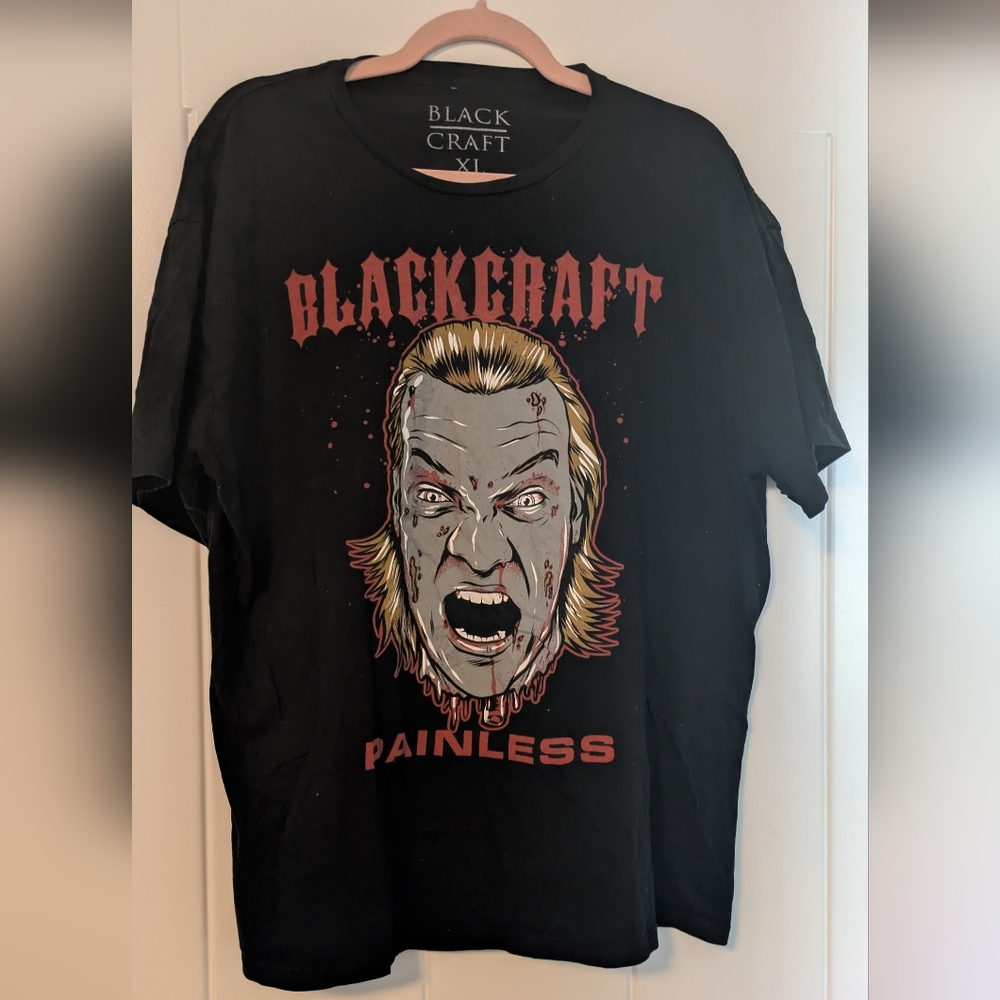 Black Craft Chris Jericho Painless T-shirt Mens Xl